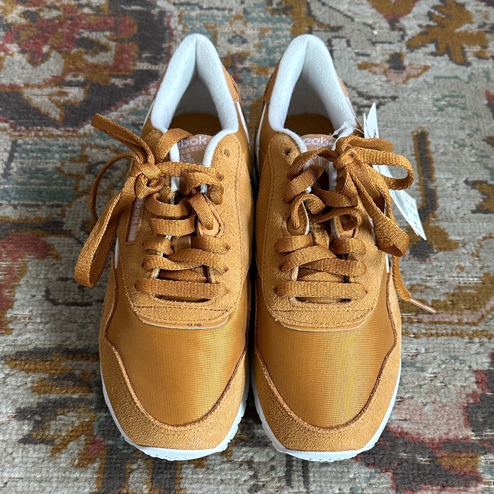 Reebok Retro Runner Sneakers in Mustard Yellow